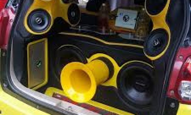 Modifikasi Audio Sound System Mobil Suzuki Ertiga